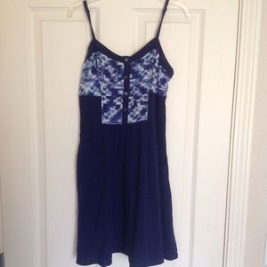 Blue summer dress